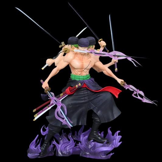 Figurine Zoro 30 cm – One Piece • PVC Premium • Bandai